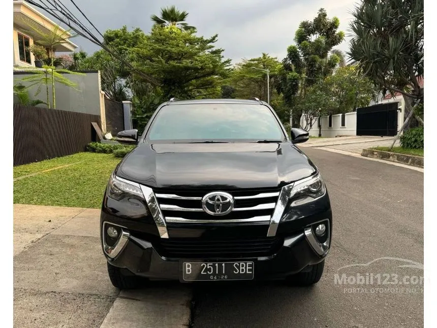 Jual Mobil Toyota Fortuner 2016 VRZ 2.4 di DKI Jakarta Automatic SUV Hitam Rp 3.400.000