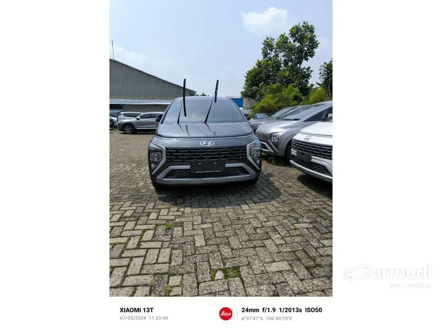 Jual Mobil Hyundai Stargazer 2024 Essential 1.5 di Banten Automatic Wagon Abu