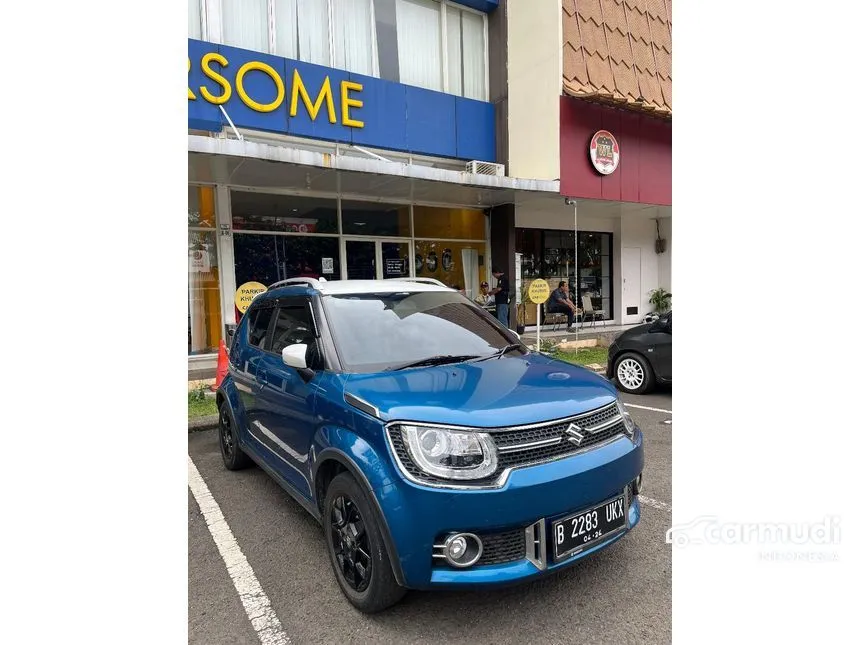 Jual Mobil Suzuki Ignis 2019 GX 1.2 di Banten Manual Hatchback Biru Rp 124.000.000