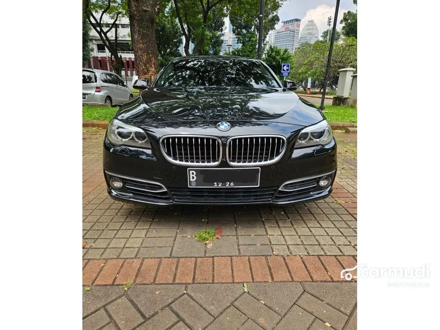 Jual Mobil BMW 520i 2015 Luxury 2.0 di DKI Jakarta Automatic Sedan Hitam Rp 370.000.000