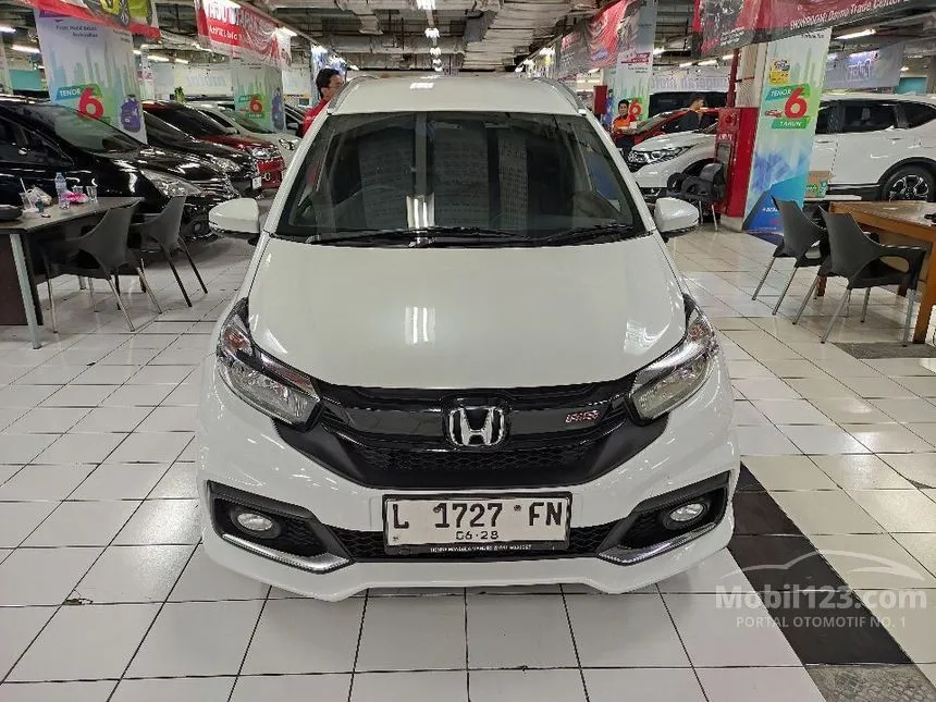Jual Mobil Honda Mobilio 2018 RS 1.5 di Jawa Timur Automatic MPV Putih Rp 185.000.000
