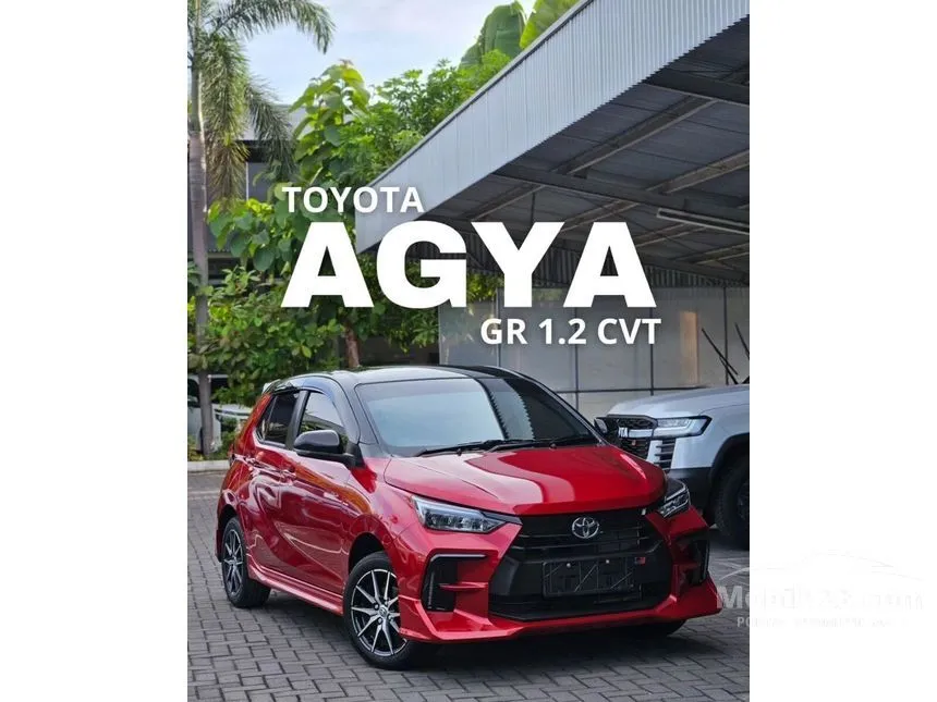 Jual Mobil Toyota Agya 2024 GR Sport 1.2 di DKI Jakarta Automatic Hatchback Merah Rp 157.900.000