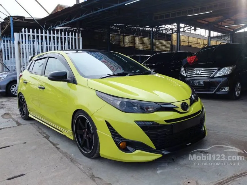 Jual Mobil Toyota Yaris 2018 TRD Sportivo 1.5 di DKI Jakarta Automatic Hatchback Kuning Rp 185.000.000