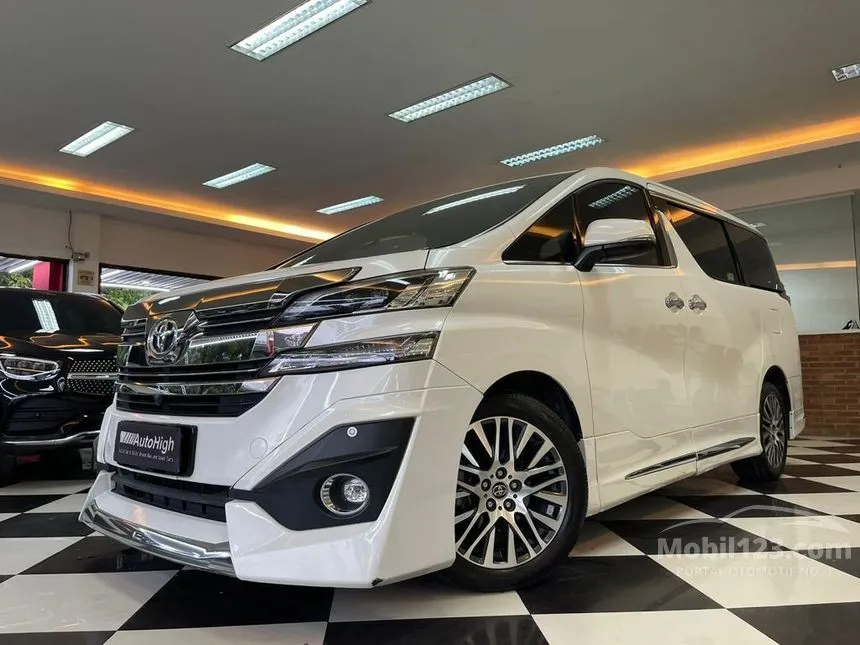 Jual Mobil Toyota Vellfire 2017 G Limited 2.5 di DKI Jakarta Automatic Van Wagon Putih Rp 765.000.000