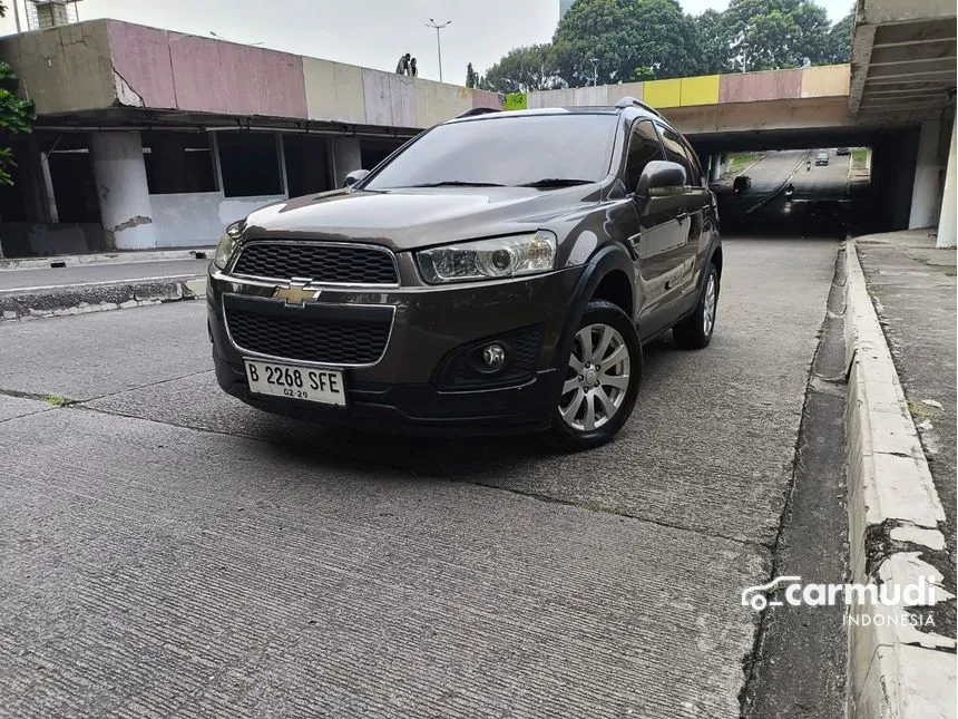 Jual Mobil Chevrolet Captiva 2014 AWD 2.0 di DKI Jakarta Automatic SUV Hitam Rp 128.000.000