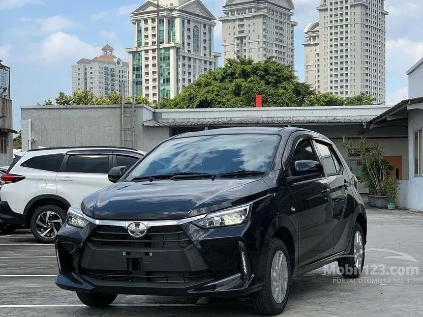 Jual Mobil Toyota Agya 2024 G 1.2 di DKI Jakarta Manual Hatchback Hitam Rp 161.400.000