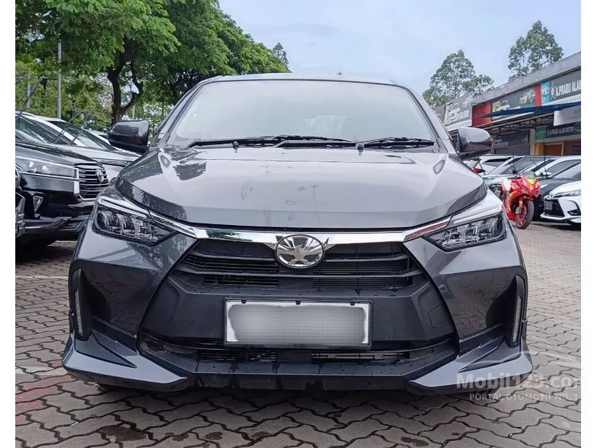 Jual Mobil Toyota Agya 2023 G 1.2 di Banten Automatic Hatchback Abu