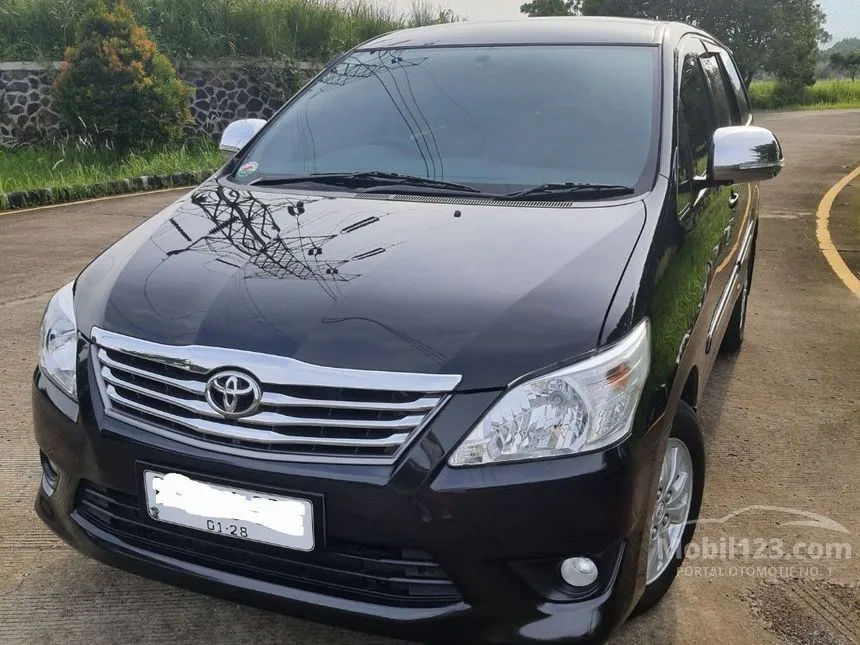Jual Mobil Toyota Kijang Innova 2012 G 2.0 di Jawa Barat Automatic MPV Hitam Rp 189.000.000