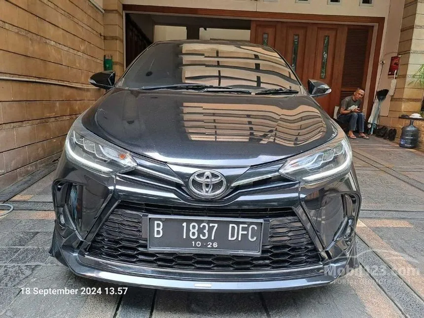 Jual Mobil Toyota Yaris 2021 S GR Sport 1.5 di DKI Jakarta Automatic Hatchback Hitam Rp 220.000.000