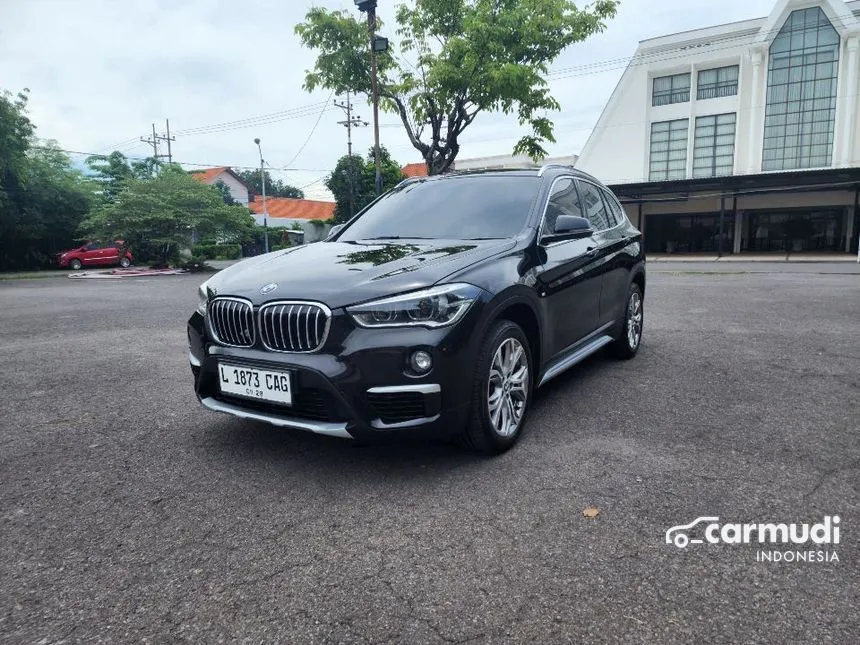 Jual Mobil BMW X1 2018 sDrive18i xLine 1.5 di Jawa Timur Automatic SUV Hitam Rp 385.000.000