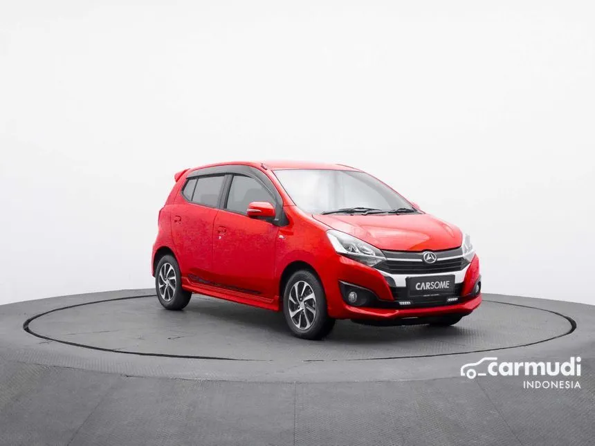 Jual Mobil Daihatsu Ayla 2019 R 1.2 di Jawa Barat Manual Hatchback Merah Rp 108.500.000
