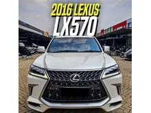 2016 Lexus LX 570 5.7 SUV White on Black LX570 Luxury Sport Putih