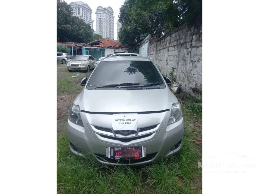 Jual Mobil Toyota Vios 2008 G 1.5 di DKI Jakarta Automatic Sedan Silver Rp 100.000.000