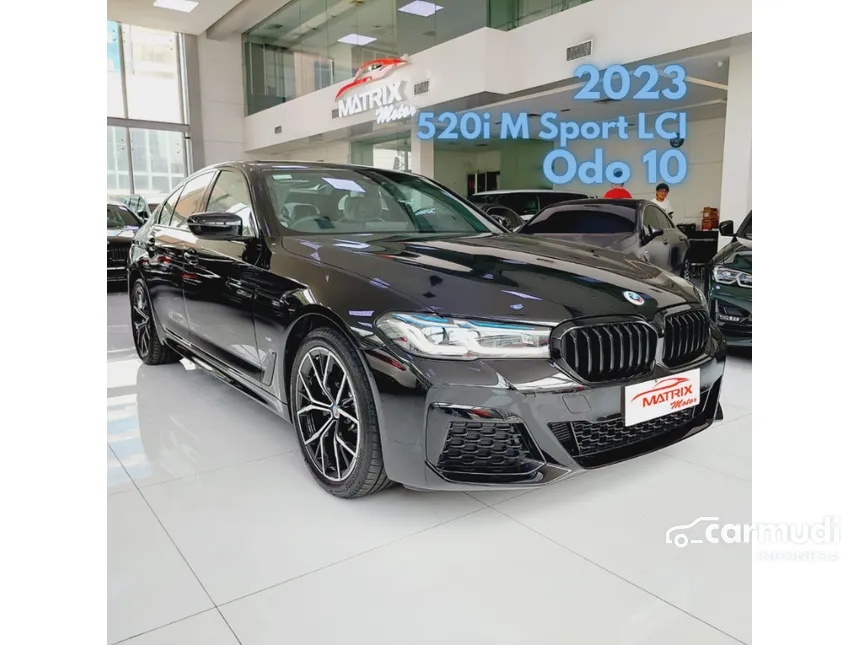 Jual Mobil BMW 520i 2023 M Sport 2.0 di DKI Jakarta Automatic Sedan Hitam Rp 1.150.000.000