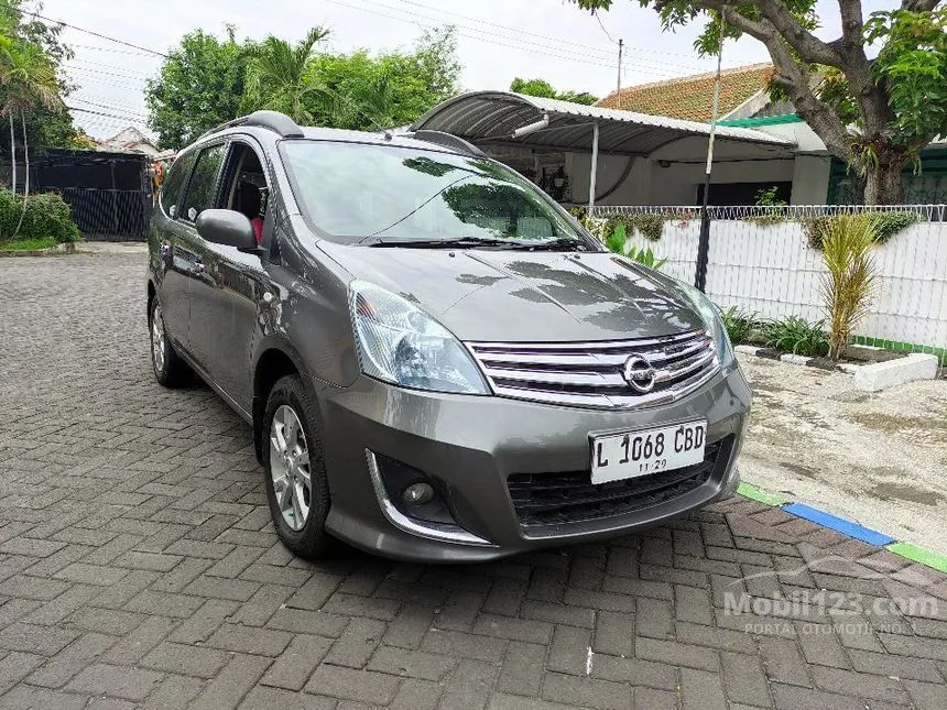 Jual Mobil Nissan Grand Livina 2013 XV 1.5 di Jawa Timur Manual MPV Silver Rp 105.000.000