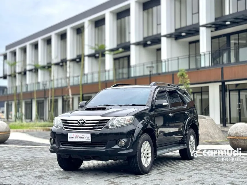 Jual Mobil Toyota Fortuner 2013 G 2.5 di DKI Jakarta Automatic SUV Hitam Rp 230.000.000