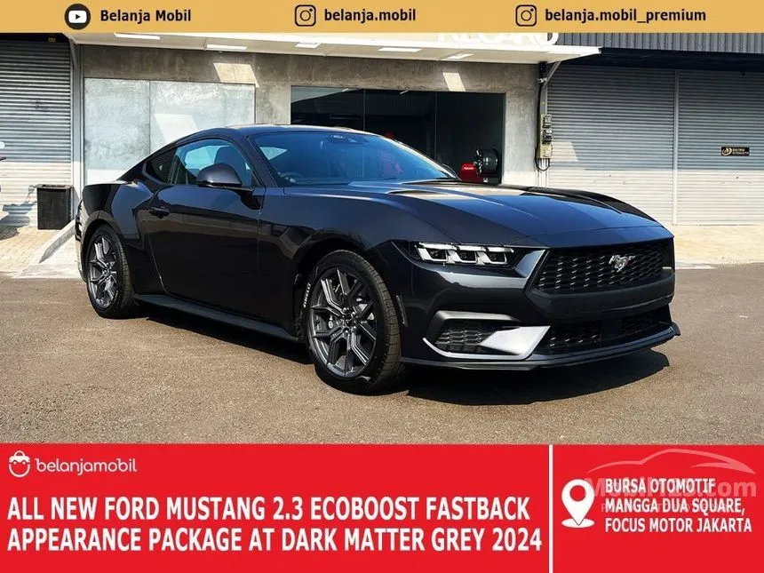 Jual Mobil Ford Mustang 2024 EcoBoost 2.3 di DKI Jakarta Automatic Fastback Hitam Rp 1.475.000.000