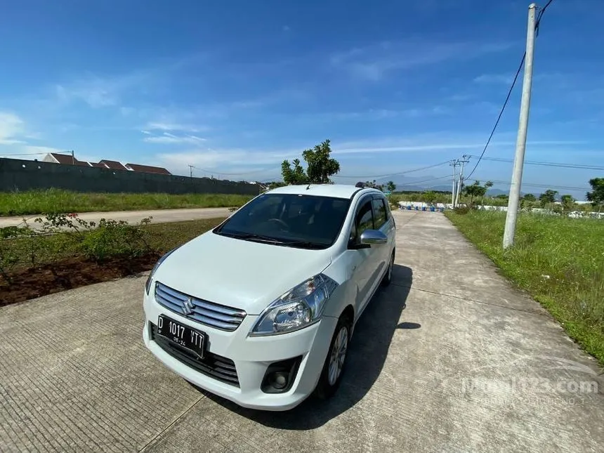 Jual Mobil Suzuki Ertiga 2014 GX 1.4 di Jawa Barat Manual MPV Putih Rp 117.000.000