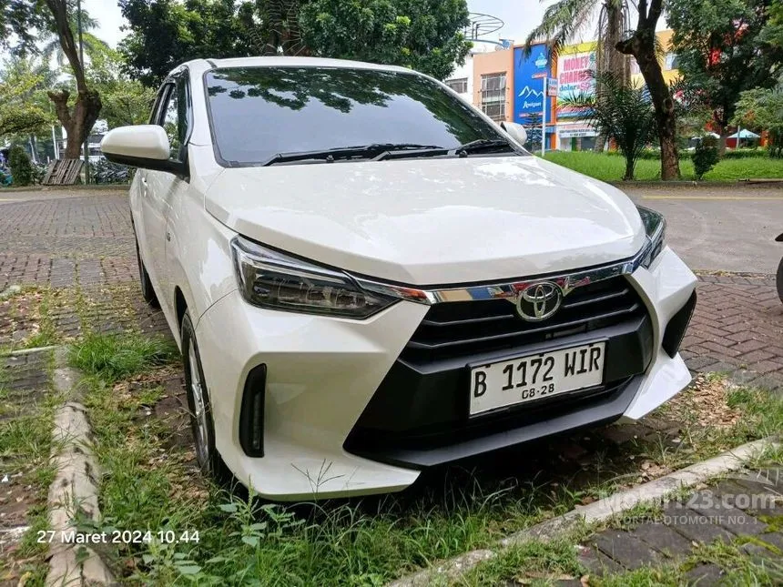 Jual Mobil Toyota Agya 2023 G 1.2 di Jawa Barat Manual Hatchback Putih Rp 145.000.000