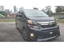 2013 Toyota Vellfire 2.4 Golden Eyes UNREG JAPAN NICE