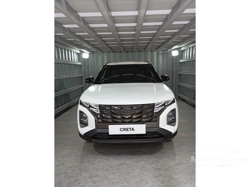 Jual Mobil Hyundai Creta 2024 Alpha 1.5 di DKI Jakarta Automatic Wagon Putih Rp 388.800.000