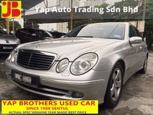(ACTUAL YEAR MADE 2005) Mercedes-Benz E240 2.6 NEW STOCK OFFER CALL 012-3889926 SENTUL YAP BROTHERS THE BRAND YOU TRUST SINCE 1988
