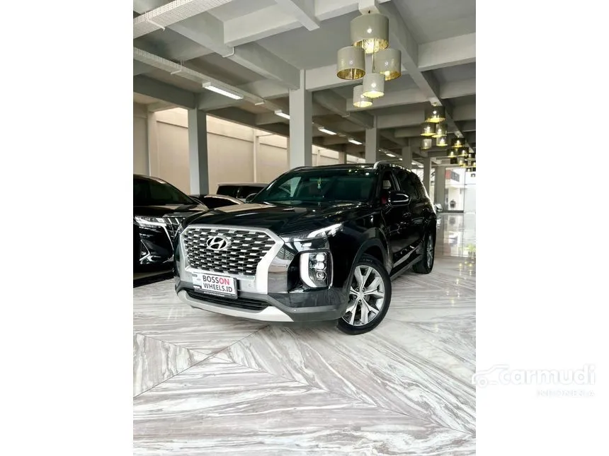 Jual Mobil Hyundai Palisade 2021 Signature AWD 2.2 di DKI Jakarta Automatic SUV Hitam Rp 688.000.000