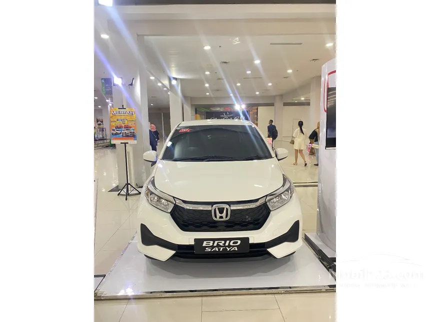 Jual Mobil Honda Brio 2024 Satya E 1.2 di Banten Automatic Hatchback Putih Rp 145.000.000