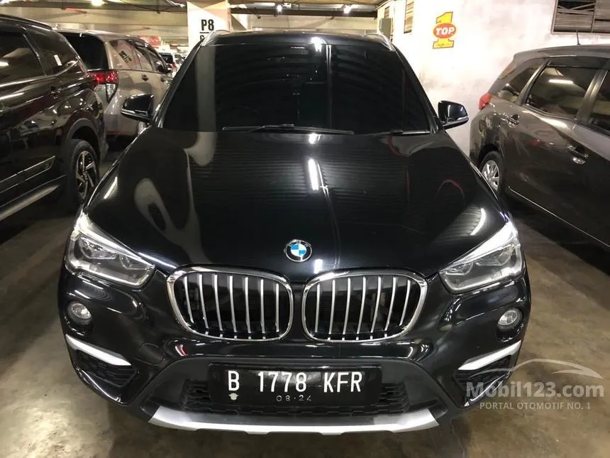 Jual Mobil BMW X1 2019 sDrive18i xLine 1.5 di DKI Jakarta Automatic SUV Hitam Rp 425.000.000