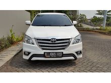 2015 Toyota Kijang Innova 2.5 V AT Warna Putih Mulus dan Terawat TDP Paket 80Jt