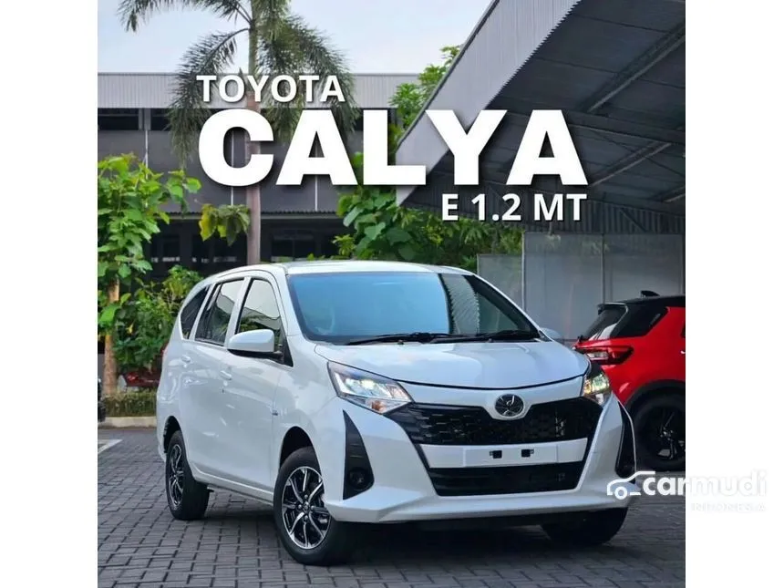 Jual Mobil Toyota Calya 2024 E 1.2 di Jawa Barat Manual MPV Hitam Rp 165.550.000