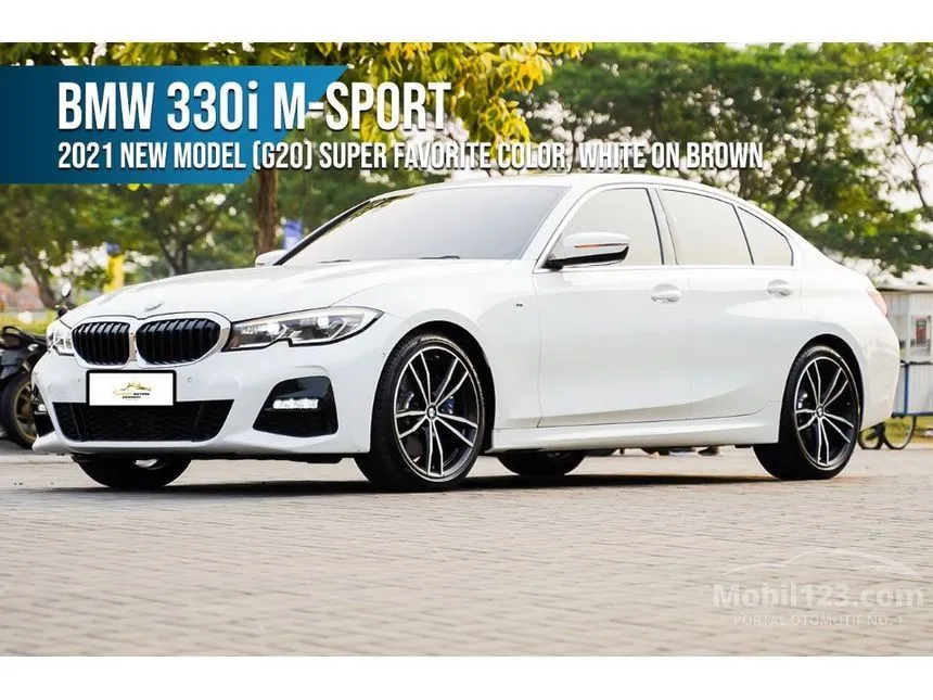 Jual Mobil BMW 330i 2021 M Sport 2.0 di Banten Automatic Sedan Hitam Rp 655.000.000