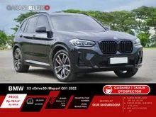 2022 BMW X3 2.0 xDrive30i M Sport SUV B48 Odo 20 Rb Pajak Panjang (TDP MINIM) Kondisi Mulus