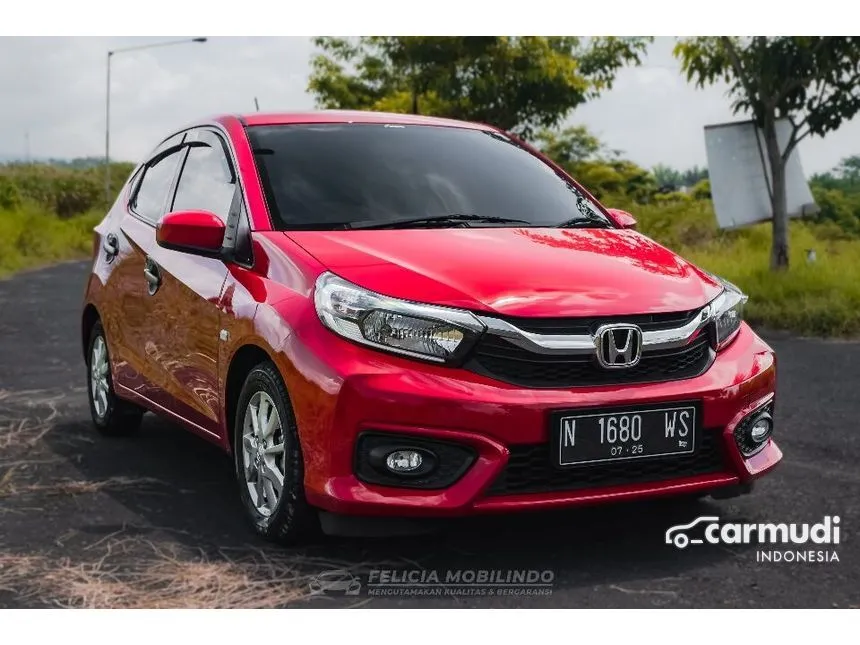 Jual Mobil Honda Brio 2020 Satya E 1.2 di Jawa Timur Manual Hatchback Merah Rp 147.500.000