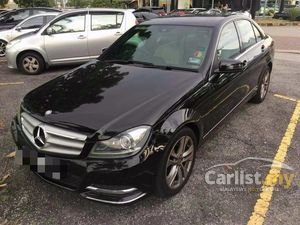 2013 Mercedes-Benz C200 2.0 Avantgarde Sedan -- No GST --