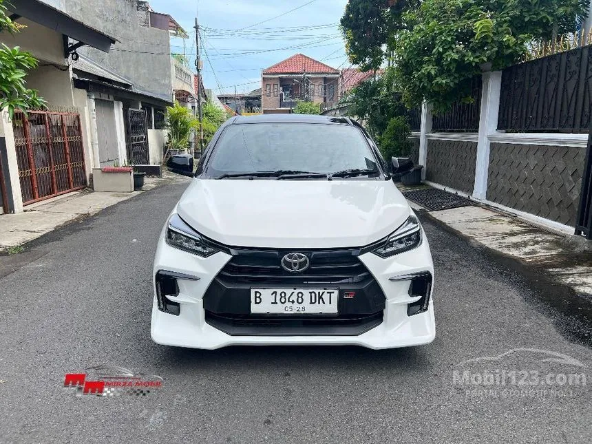 Jual Mobil Toyota Agya 2023 GR Sport (2 Tone) 1.2 di DKI Jakarta Automatic Hatchback Putih Rp 185.000.000