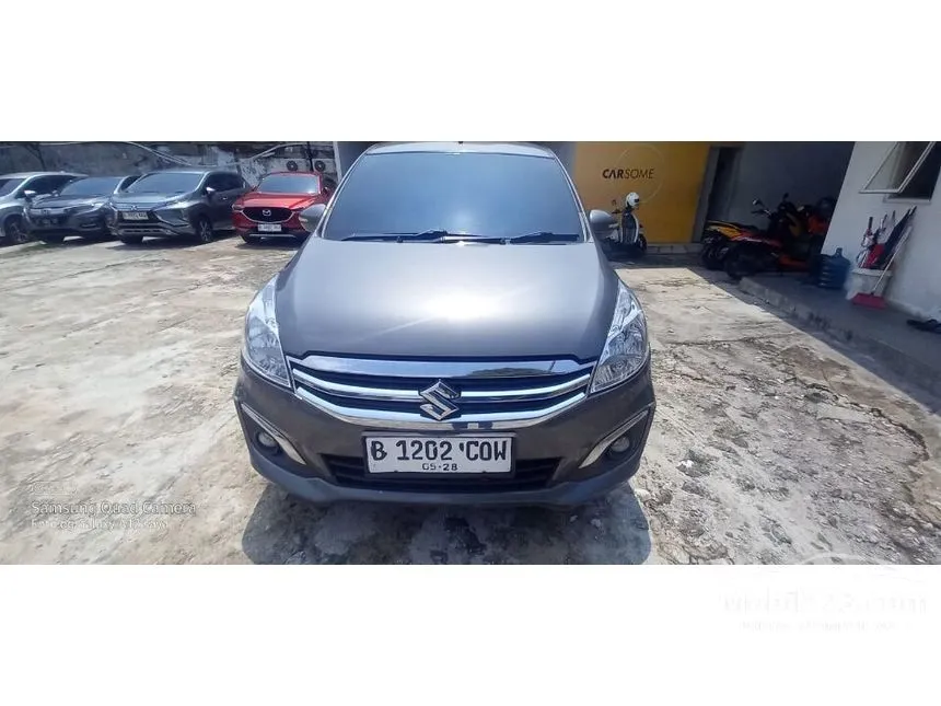 Jual Mobil Suzuki Ertiga 2018 GA 1.5 di Jawa Barat Manual MPV Abu