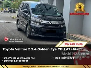 2014 Toyota Vellfire 2.4 Z MPV