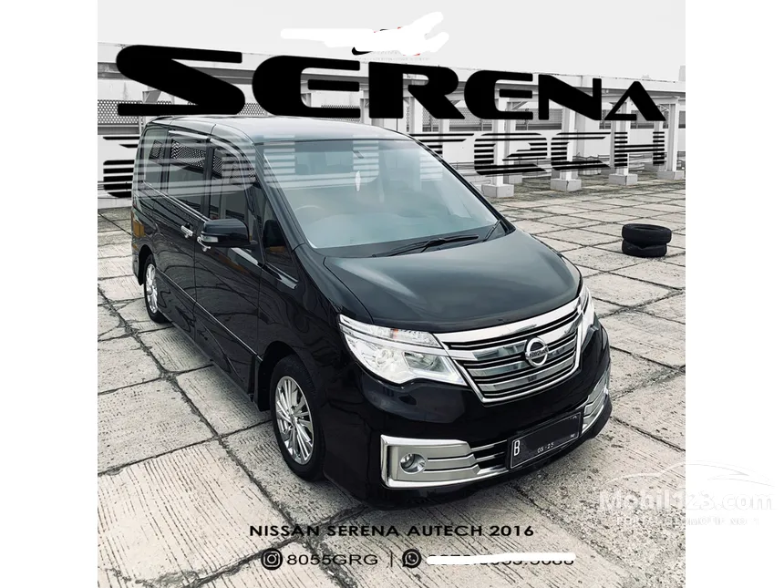 Jual Mobil Nissan Serena 2016 Autech 2.0 di DKI Jakarta Automatic MPV Hitam Rp 228.000.000