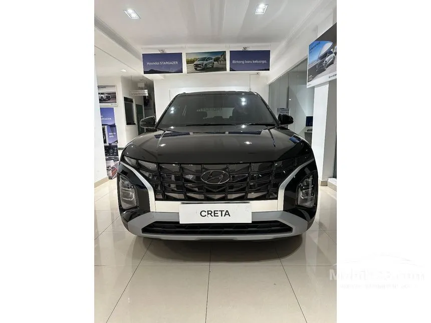 Jual Mobil Hyundai Creta 2024 Prime 1.5 di Jawa Barat Automatic Wagon Hitam Rp 380.000.000
