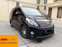 Toyota Alphard S Audioless 2011 Antik Pakaian Pribadi Dijamin Murah