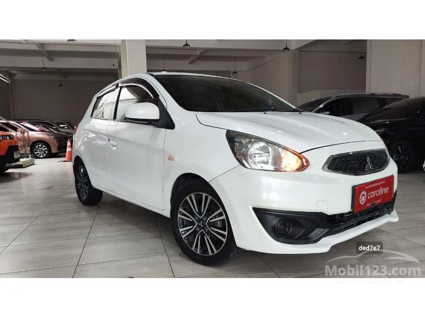 Jual Mobil Mitsubishi Mirage 2016 GLS 1.2 di Jawa Barat Automatic Hatchback Putih Rp 111.000.000