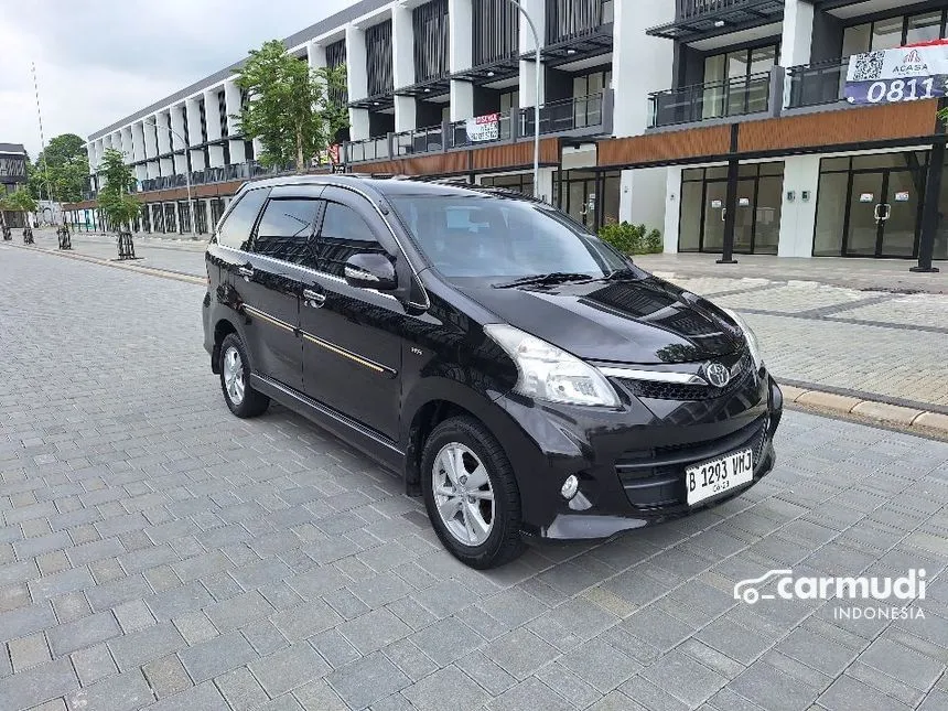 Jual Mobil Toyota Avanza 2014 Veloz 1.5 di Banten Automatic MPV Hitam Rp 120.000.000