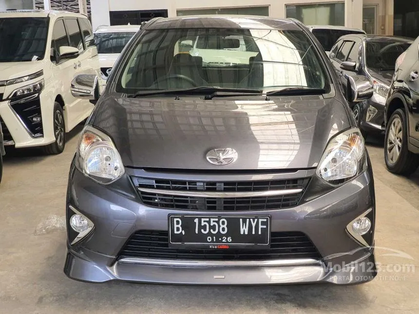 Jual Mobil Toyota Agya 2016 G 1.0 di DKI Jakarta Manual Hatchback Abu