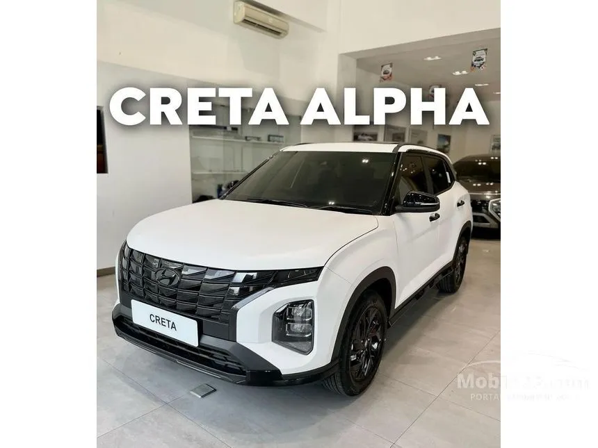 Jual Mobil Hyundai Creta 2024 Alpha 1.5 di DKI Jakarta Automatic Wagon Putih Rp 385.000.000