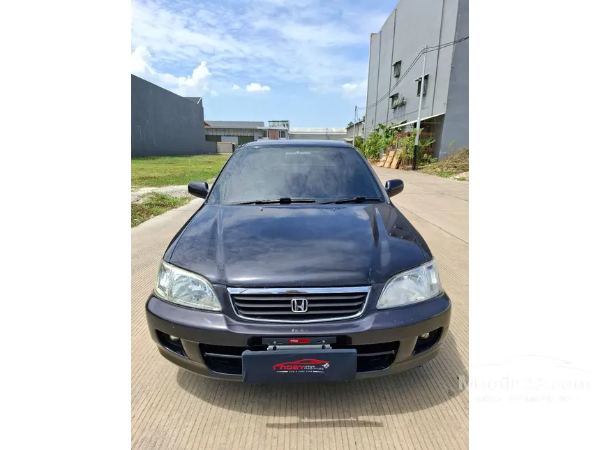 Jual Mobil Honda City 2001 VTi 1.5 di Banten Manual Sedan Biru Rp 50.000.000