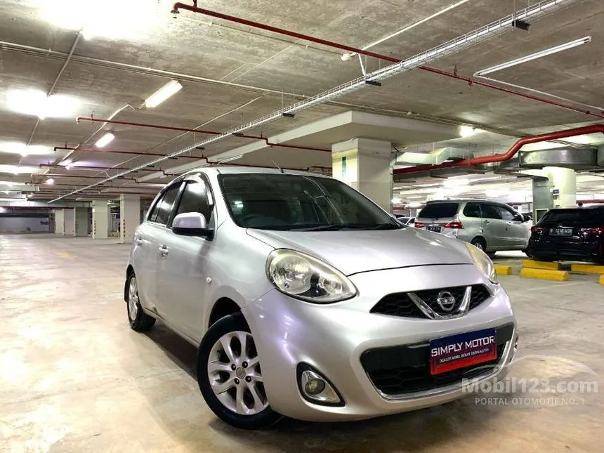 Jual Mobil Nissan March 2015 XS 1.2 di DKI Jakarta Automatic Hatchback Silver Rp 88.000.000
