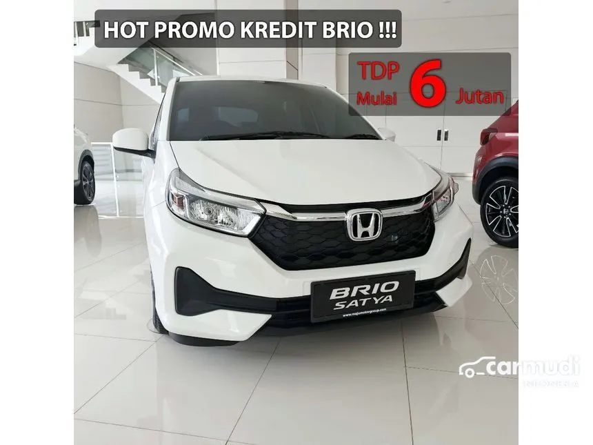 Jual Mobil Honda Brio 2024 E Satya 1.2 di Jawa Barat Automatic Hatchback Putih Rp 139.000.000