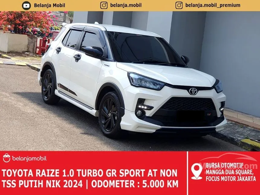 Jual Mobil Toyota Raize 2024 GR Sport 1.0 di DKI Jakarta Automatic Wagon Putih Rp 236.000.000