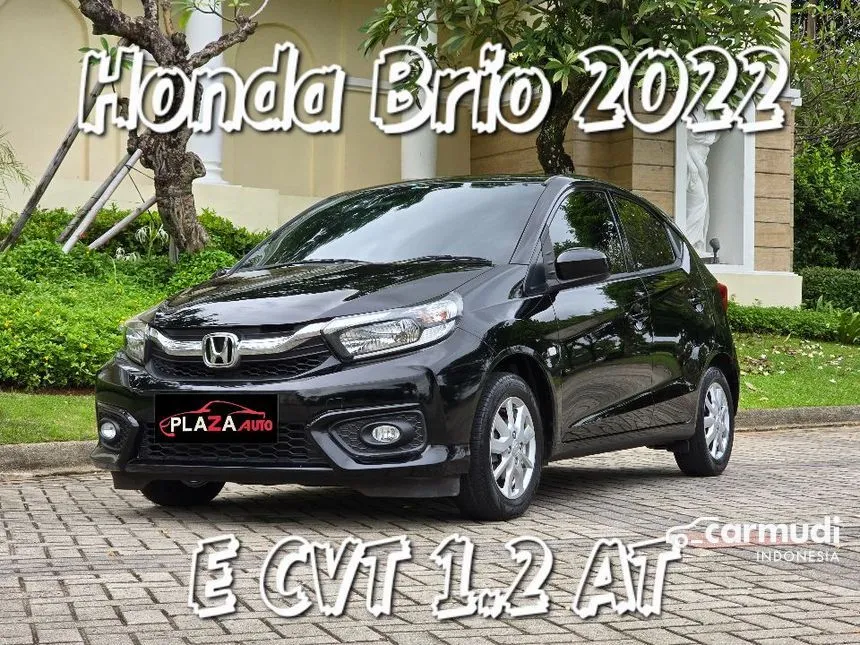 Jual Mobil Honda Brio 2022 E Satya 1.2 di Banten Automatic Hatchback Hitam Rp 142.000.000